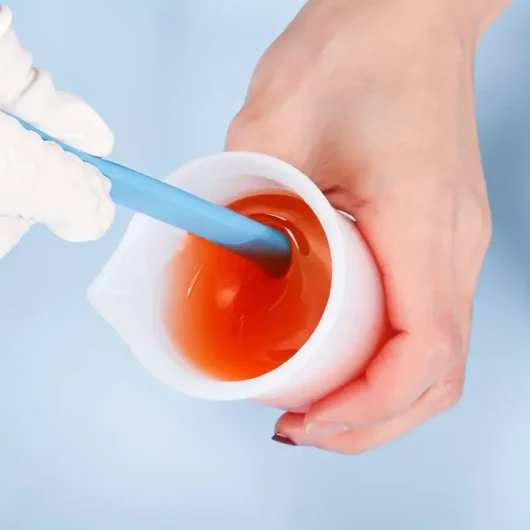 silicone spatula mixing resin
