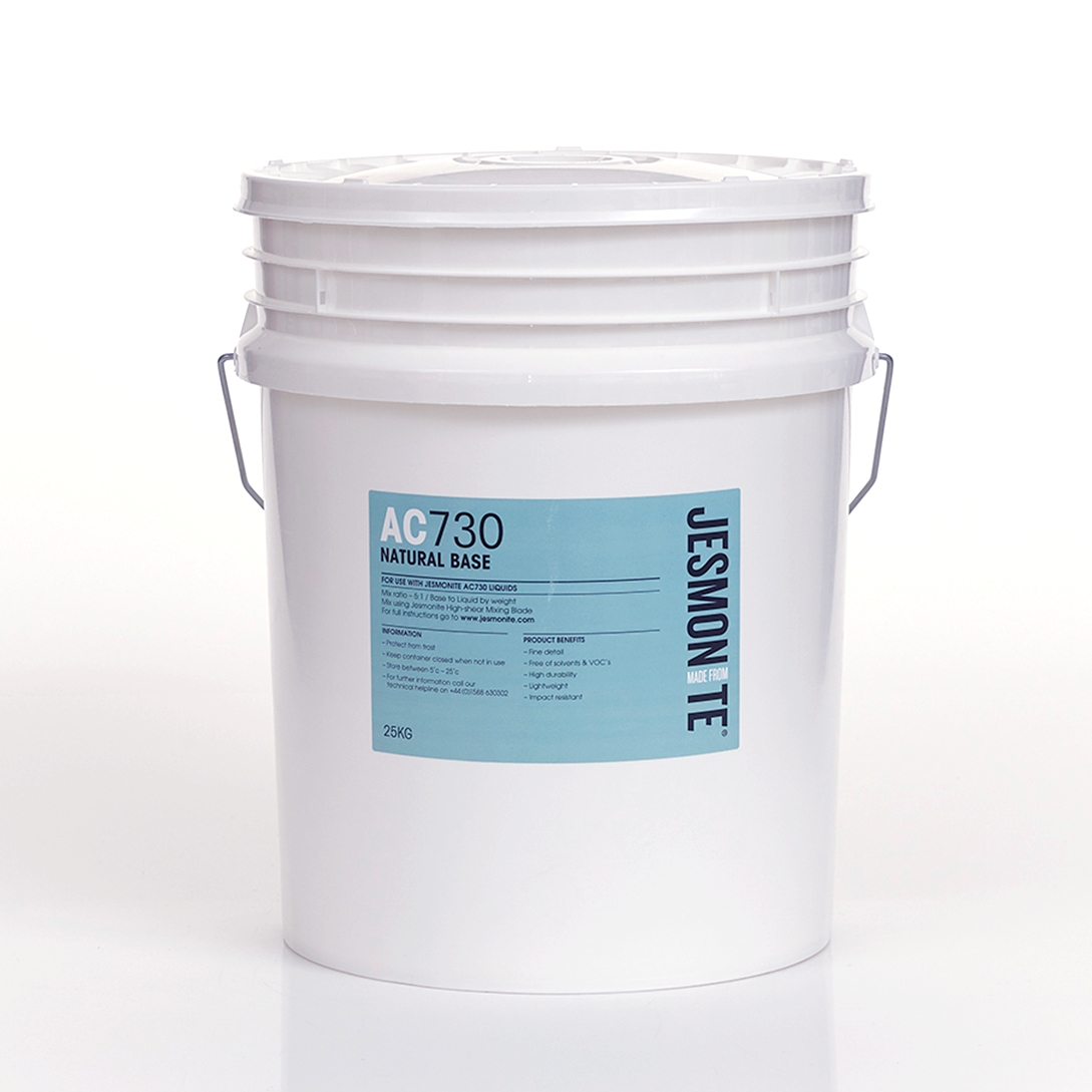 Jesmonite AC730 Kit White Marble (500g + 2.5kg) Polysil