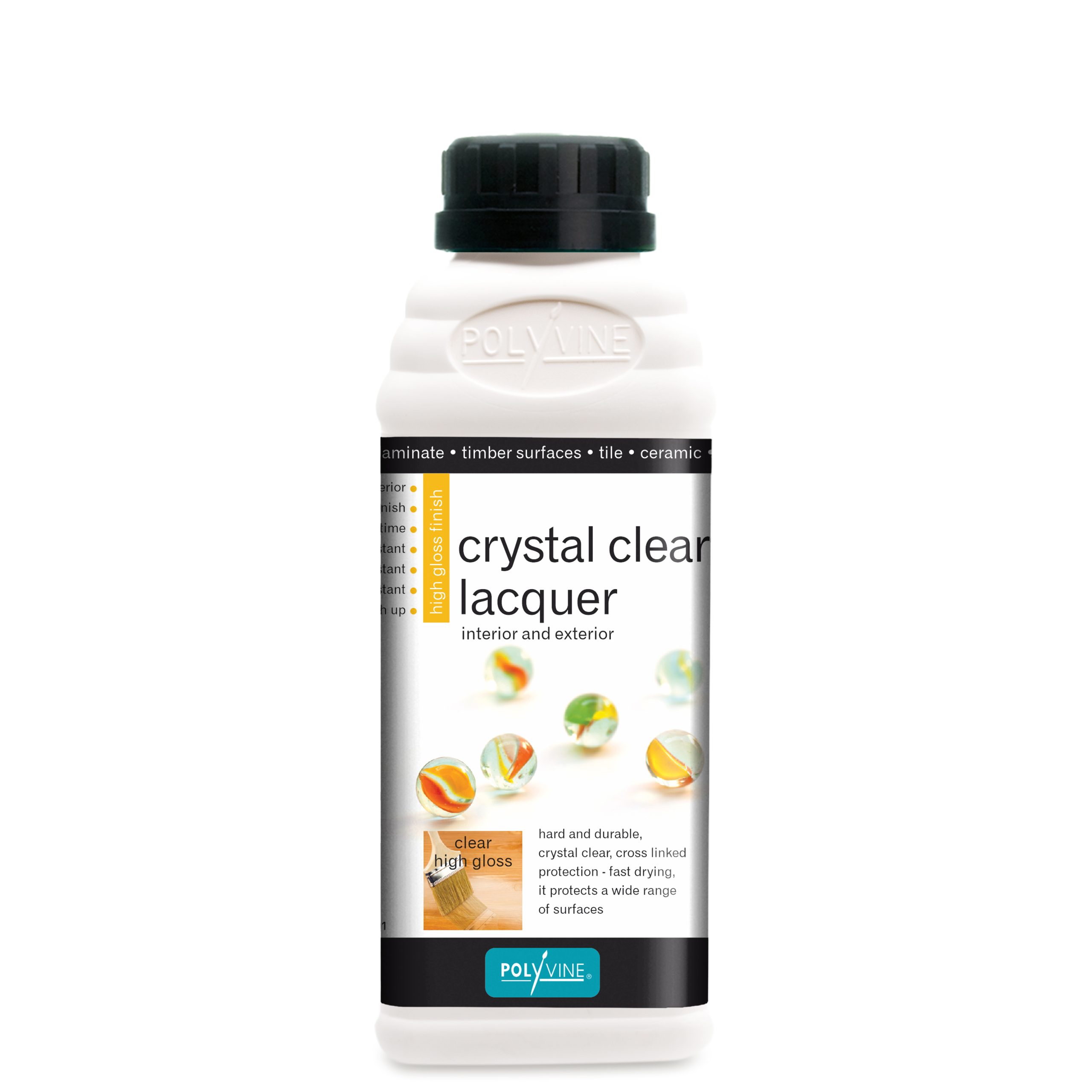 crystal clear lacquer 500ml gloss