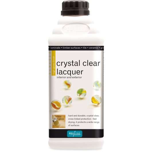 crystal clear lacquer gloss 1 litre