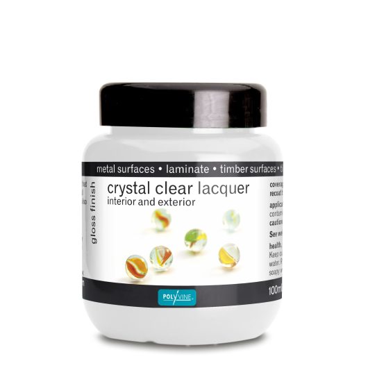 crystal clear lacquer gloss 100ml