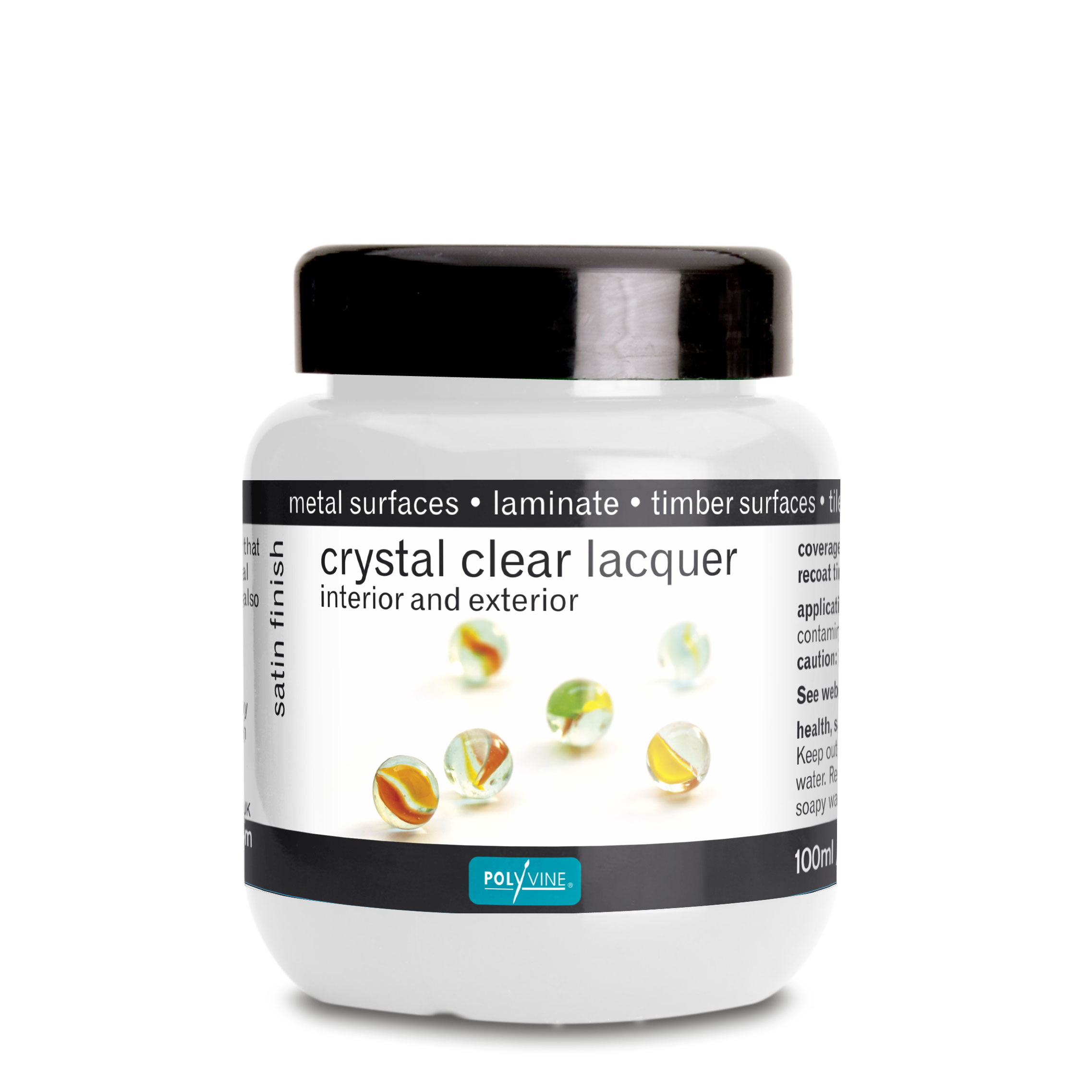crystal clear lacquer satin 100ml