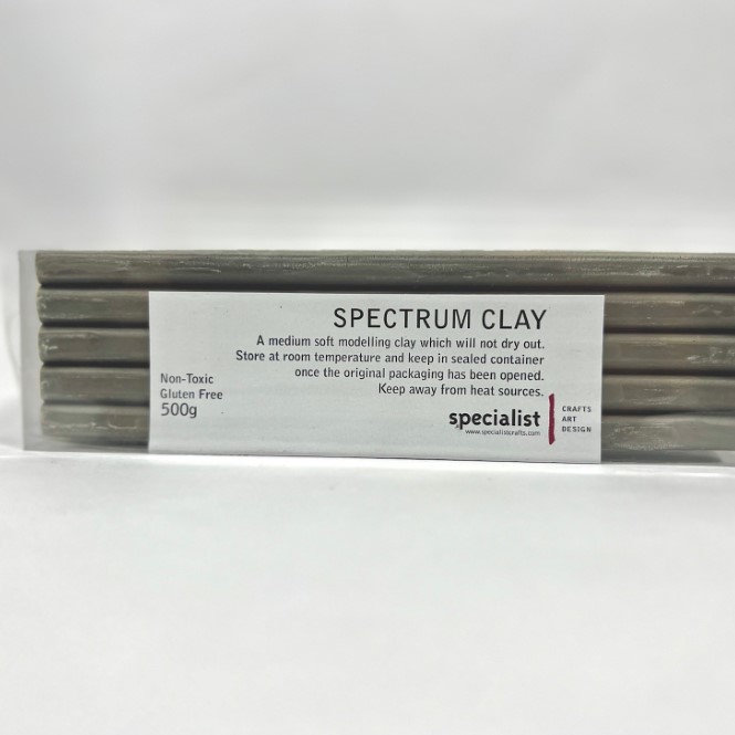 Spectrum Modelling Clay grey 500 gram