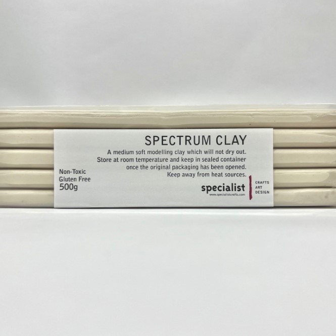 Spectrum Modelling Clay white 500 gram