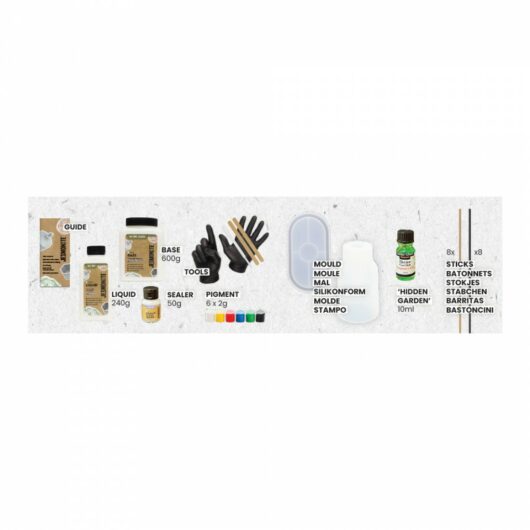 Contents of the Jesmonite kit