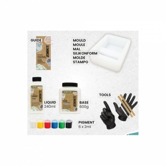 Contents of the Jesmonite Kit