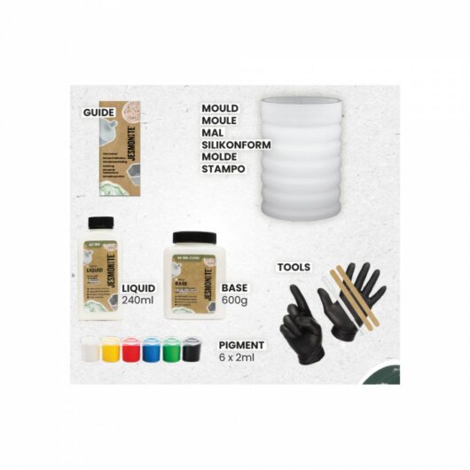 Contents of the Jesmonite kit