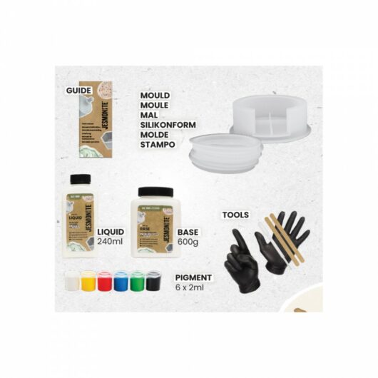 Contents of the Jesmonite Kit