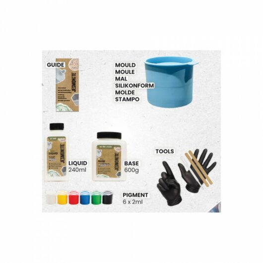 Contents of the Jesmonite Kit