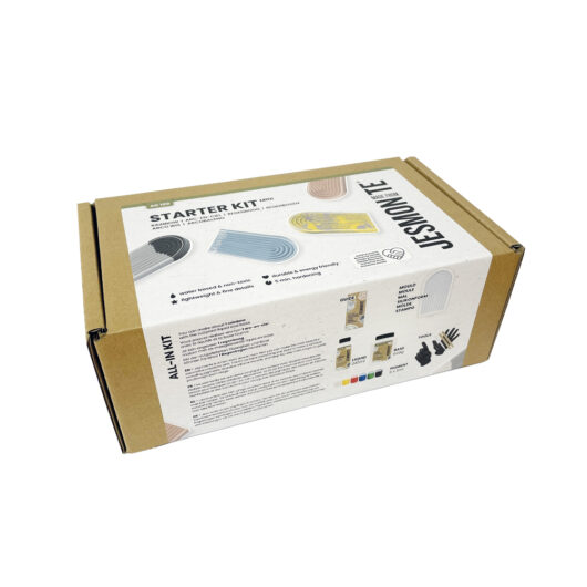 Jesmonite Rainbow Kit Box