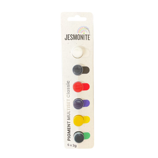 Jesmonite pigment strip