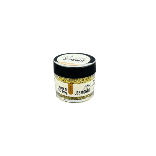 Gold Glitter Chips Tub - Front