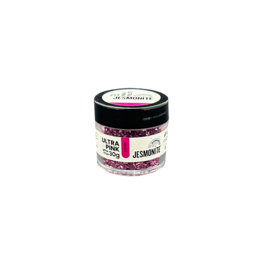 Ultra Pink Glitter Chips Tub - 30g
