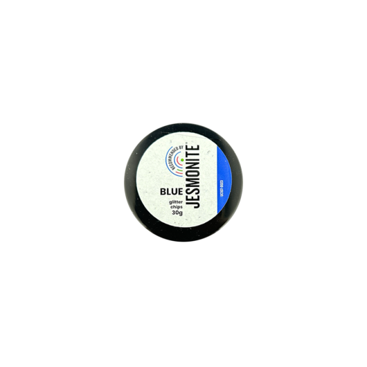 Blue Glitter Chips Tub - 30g