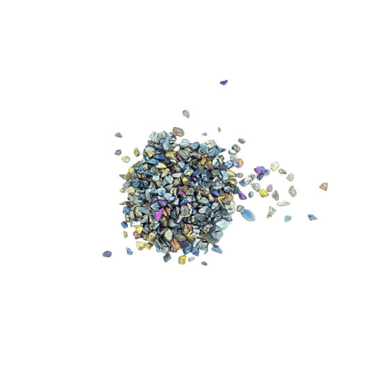 Grey Mix Glitter Chips