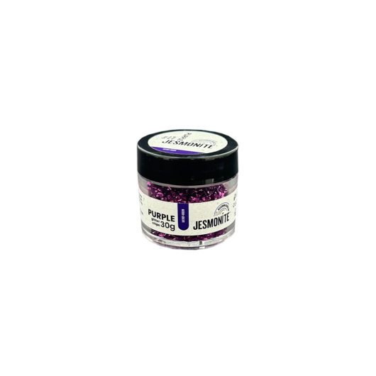 Purple Glitter Chips Tub - Front