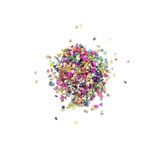Rainbow Mix Glitter Chips