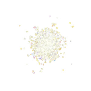 Pearl White Glitter Chips