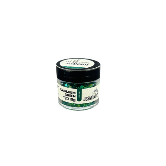 Cadmium Green Sparkling Glitter - Front