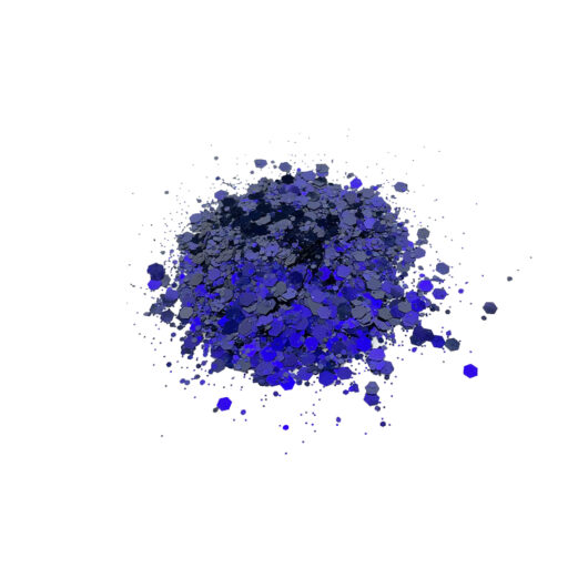 Indigo Sparkling Glitter