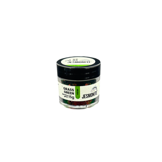 Grass Green Sparkling Glitter Tub - Front