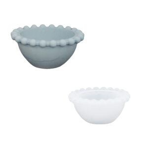 End vessel and mould side by side