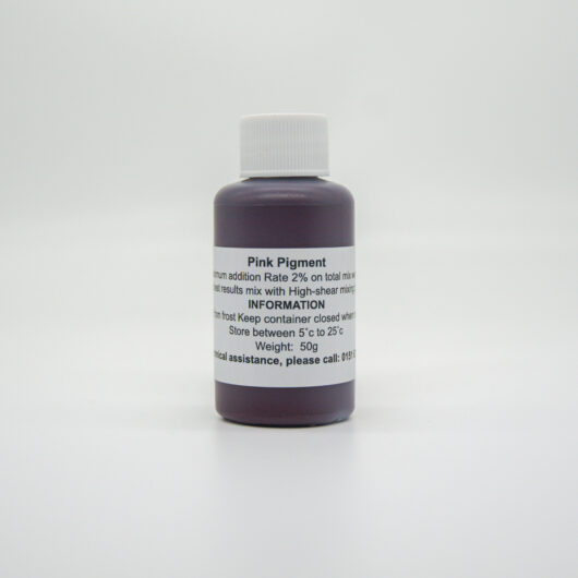 50 gram bottle of Jesmonite pink pigment
