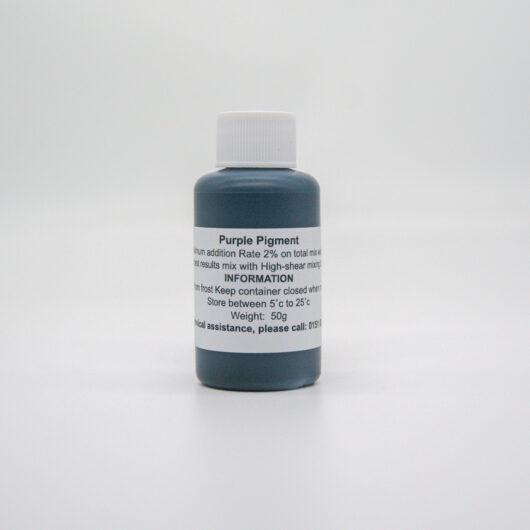 50 gram bottle of Jesmonite purple pigment