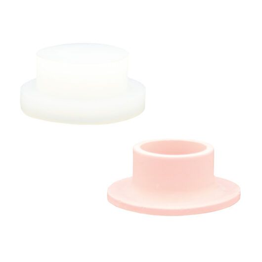 End vessel and mould side by side