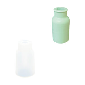 End vessel and mould side by side