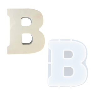 Picture of Letter B silicone mould