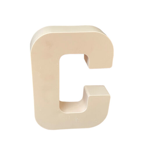 Picture of Letter C silicone mould