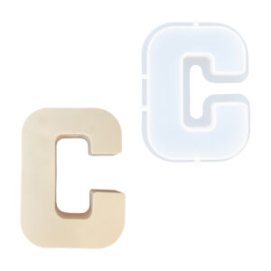 Picture of Letter C silicone mould