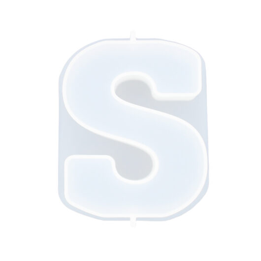 Picture of S letter silicone mould