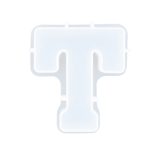 Picture of T letter silicone mould