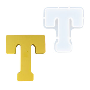 Picture of T letter silicone mould