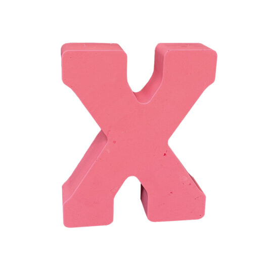 Picture of X letter silicone mould