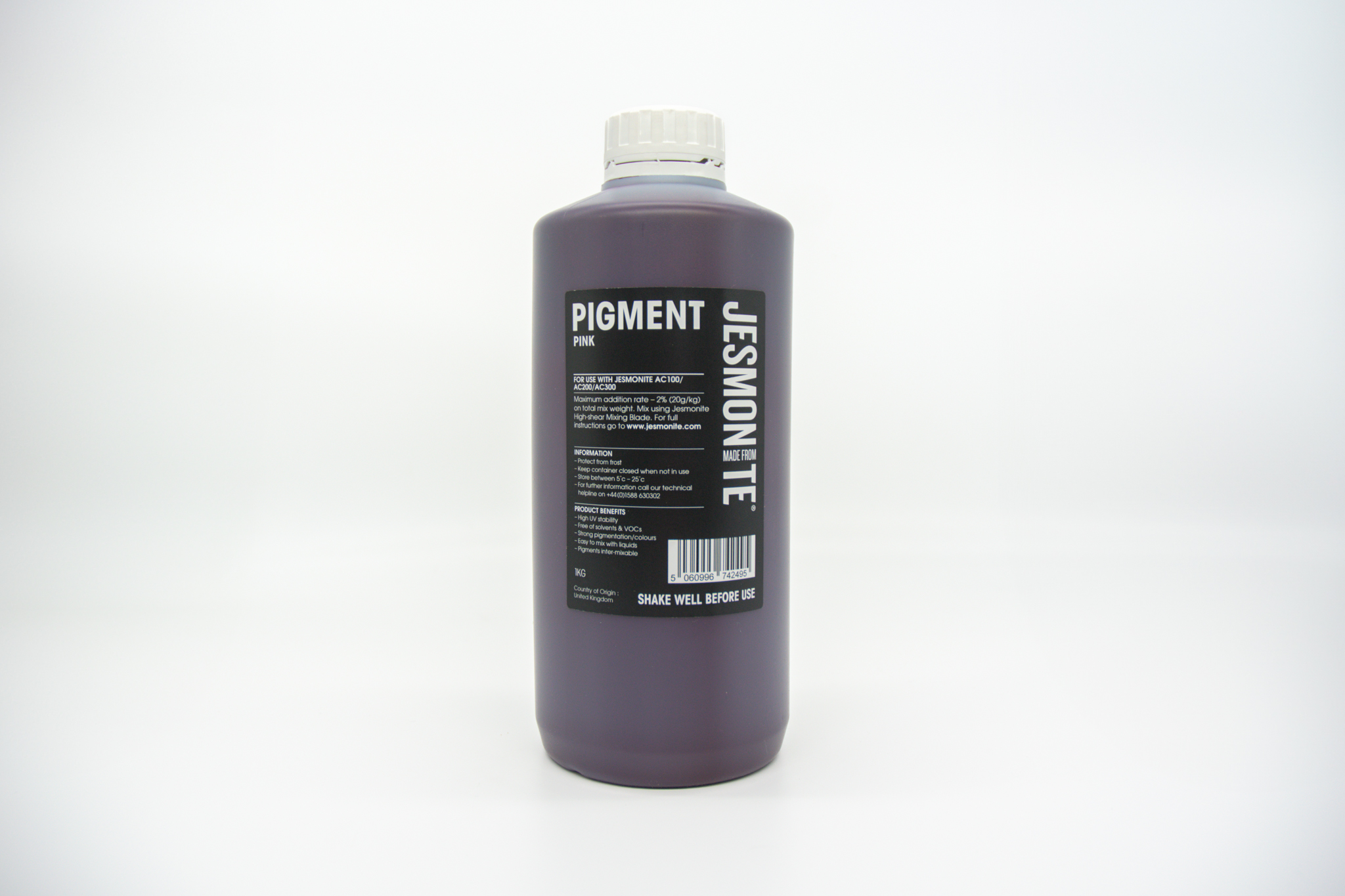 picture of jesmonite pink pigment 1kg