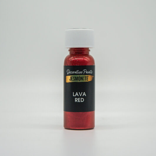 Picture of Jesmonite decorative paints lava red