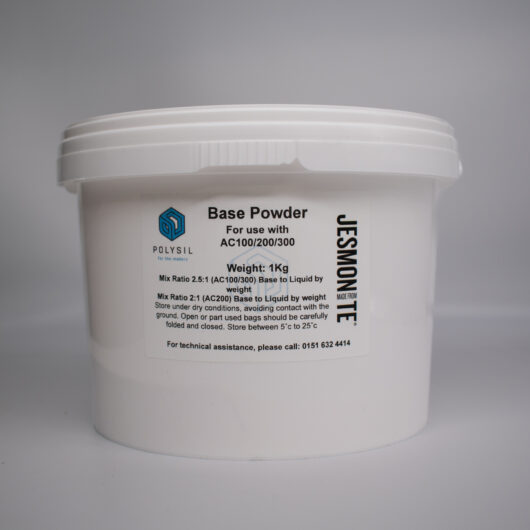 Picture of a 1kg tub of Jesmonite AC100 powder