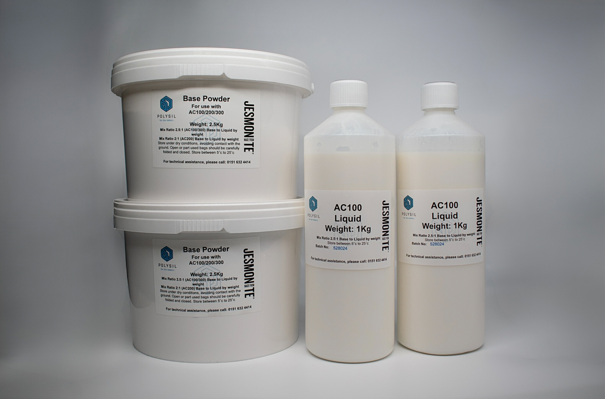 Picture of a 7kg kit of Jesmonite AC100