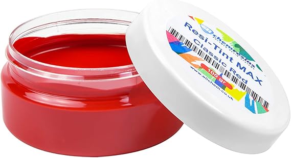 resi-tint pigment in classic red