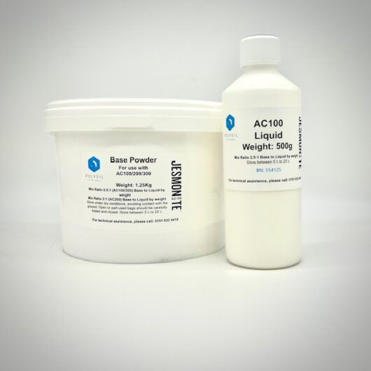 Picture of a 1.75kg kit of Jesmonite AC100