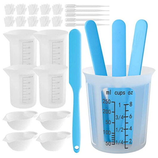 Silicone measuring kit