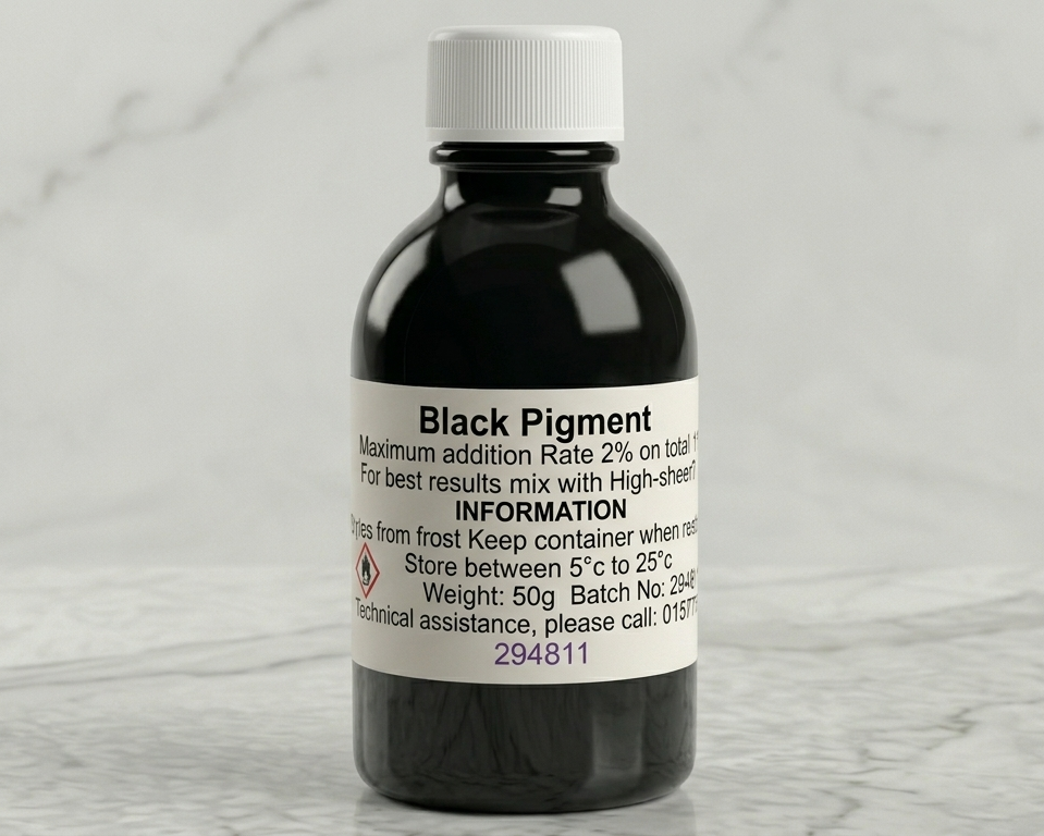 Jesmonite black 50g bottle