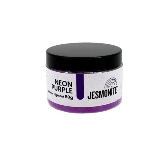 50g tub of neon purple powder