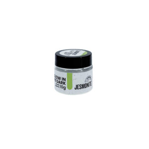 10g tub with glow in the dark powder in, to use with jesmonite