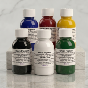 Pack of 6 classic Jesmonite pigments