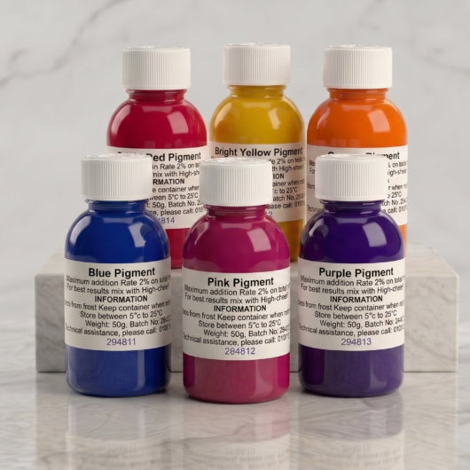 Pack of 6 sunset vibes Jesmonite pigments