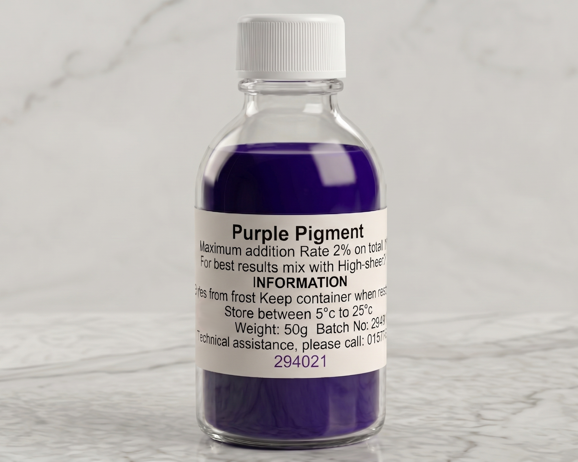 purple 50g jesmonite pigment